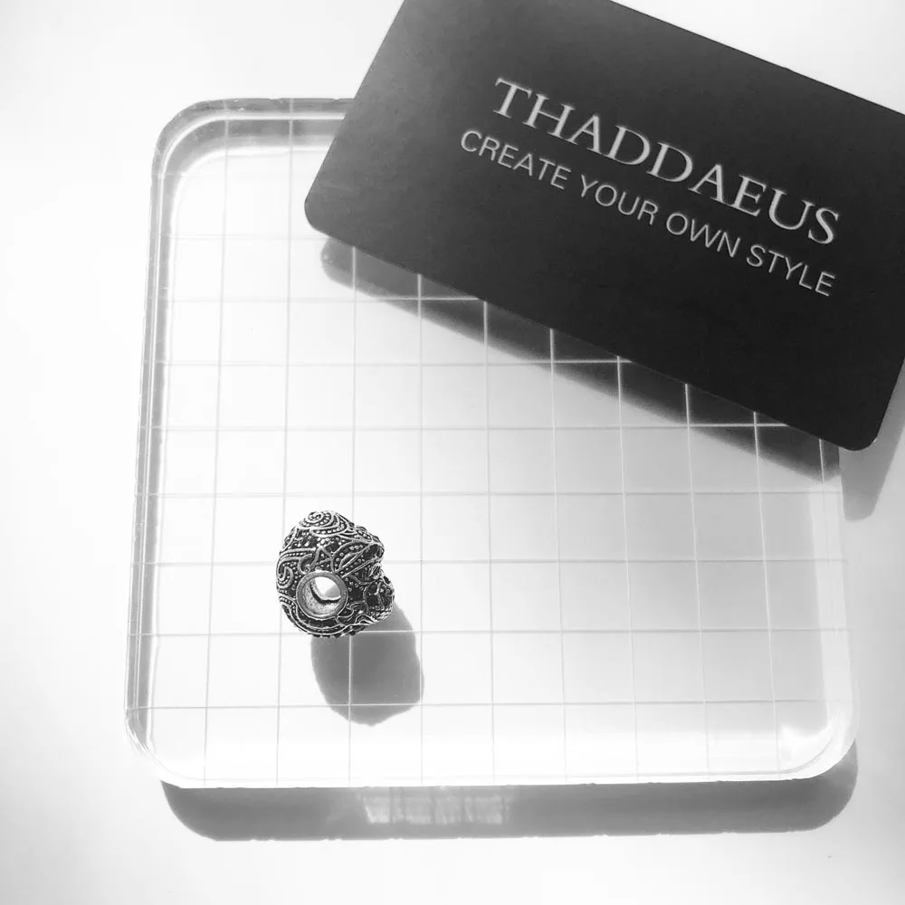 Шимпанзе черного бисера 2019 новые Серебрянные циркониевые подарок подходит