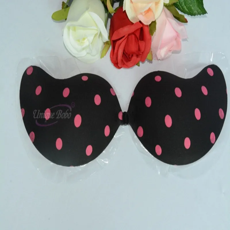 Free shipping Sexy Push Up Bra Front Closure Self Adhesive Strapless Bra Wedding Dress Invisible Bra