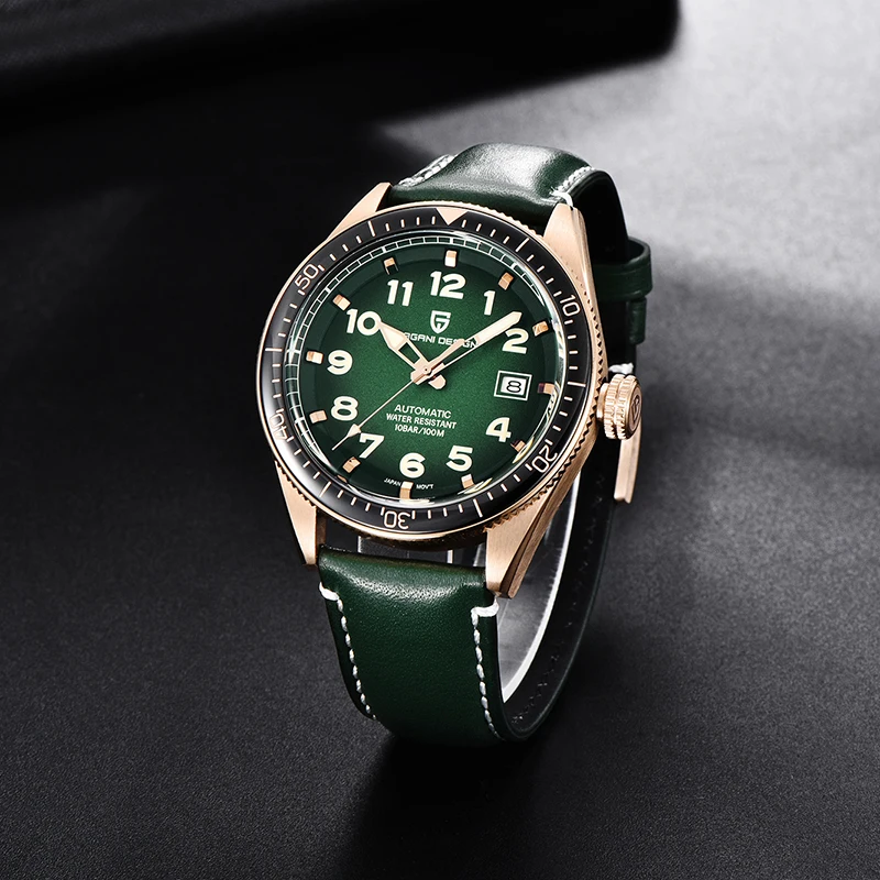 

2020 New PAGANI DESIGN Fashion Men's Watch Leather 100M Waterproof Watches Top Luxury Brand Business Sports Clock Reloj Hombres