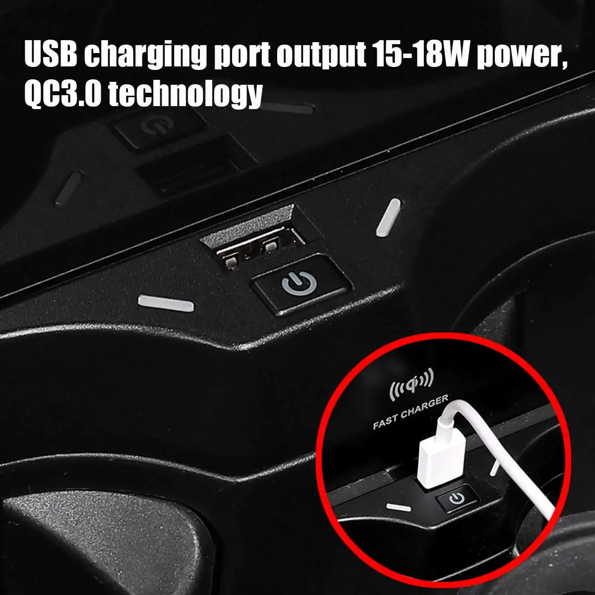 car wireless charger for bmw 1 series f48 f49 x2 f39 2016 2017 2018 2019 2020 2021 accessories mobile phone fast charging free global shipping