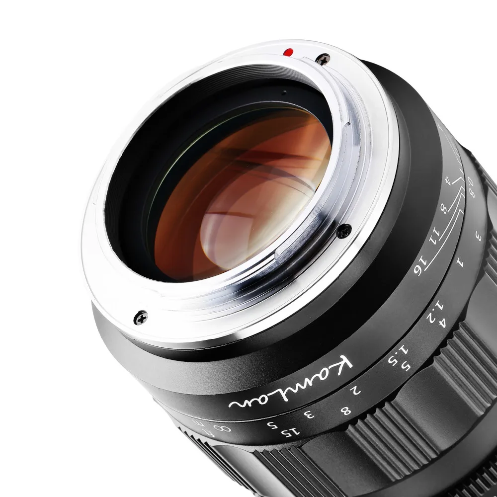 Kamlan 55 мм f1.2 Большая диафрагма ручной фокус Prime фиксированные линзы полная Рамка для sony для Canon для Nikon