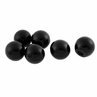 

32mm Dia M8 Female Threaded Round Machine Handles Drilled Balls Knobs