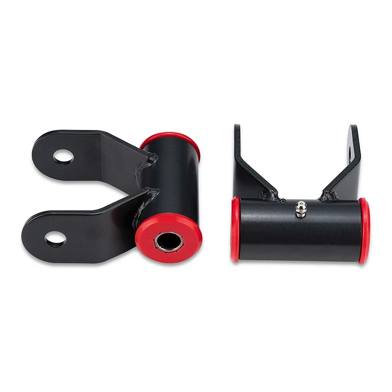 

1/2-2 Inch Suspension Rear Leaf Spring Lowering Shackles Kit for Dodge Ram 1500 2002-2008 2WD Replaces 412120