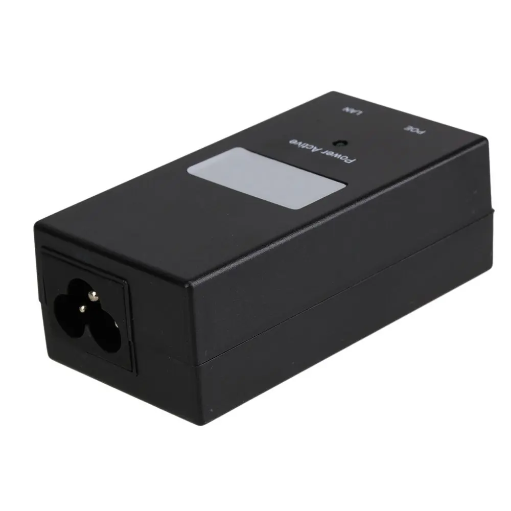 UBI POE 24 5 DC 24V 0.5A PoE Power Over Ethernet адаптер форсунка блок питания подходит для IP камеры