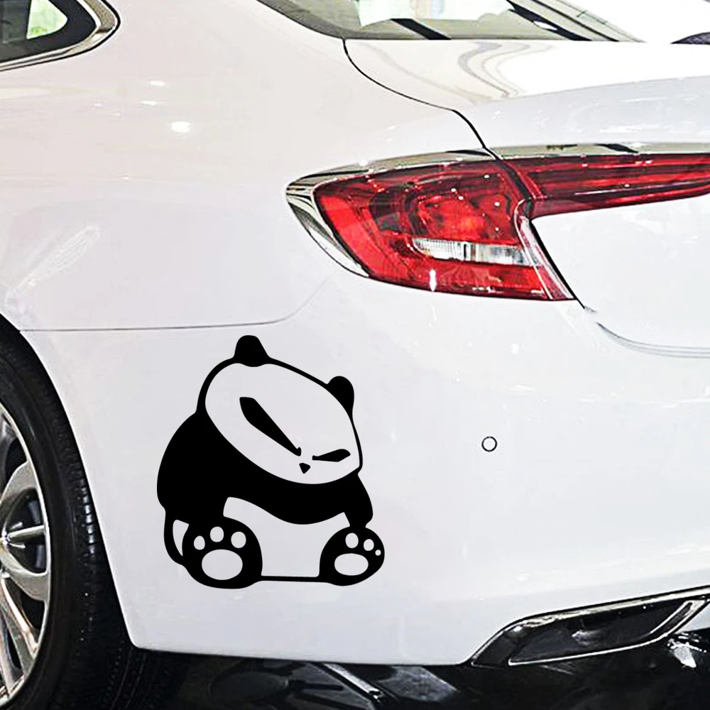 Бесплатная доставка наклейки на машину с изображением панды для авто Стайлинг