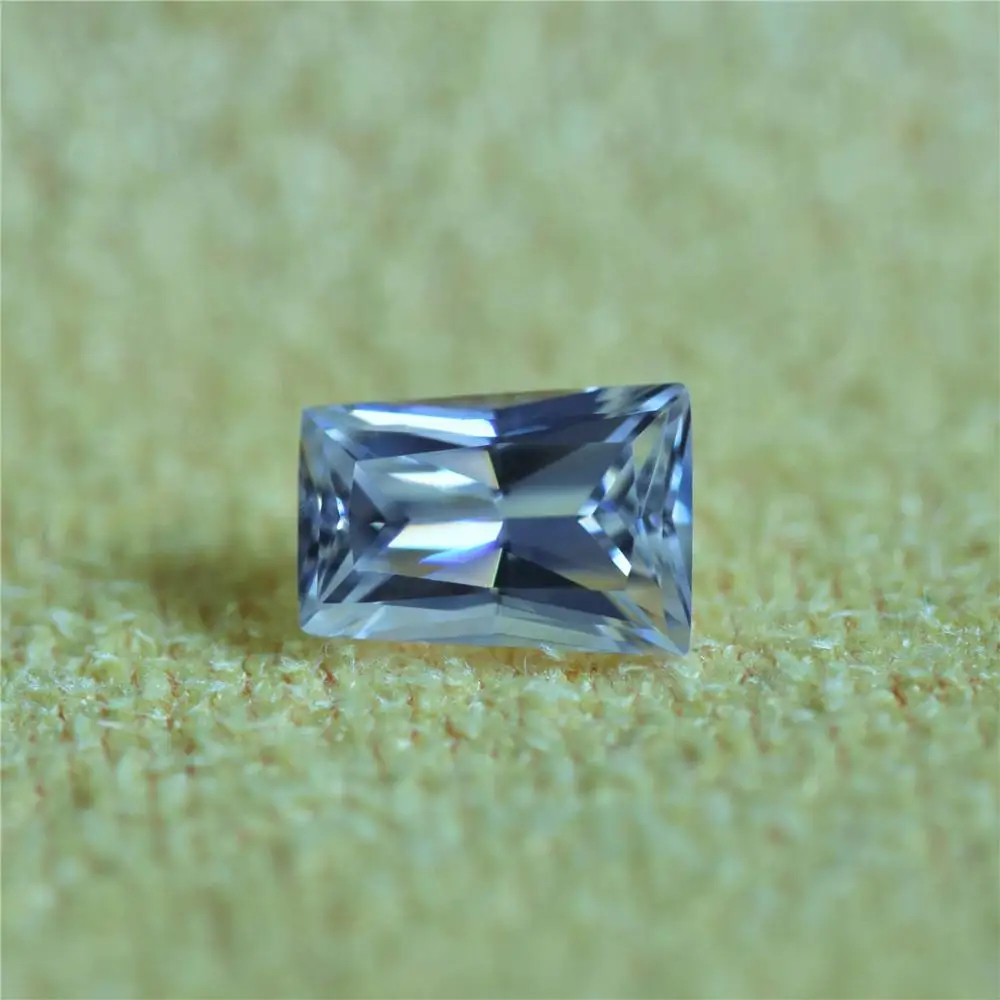 5 0x3 5x3 0mm Конические в стиле &quotбагет&quot камень Муассанит с супер белого цвета VVS