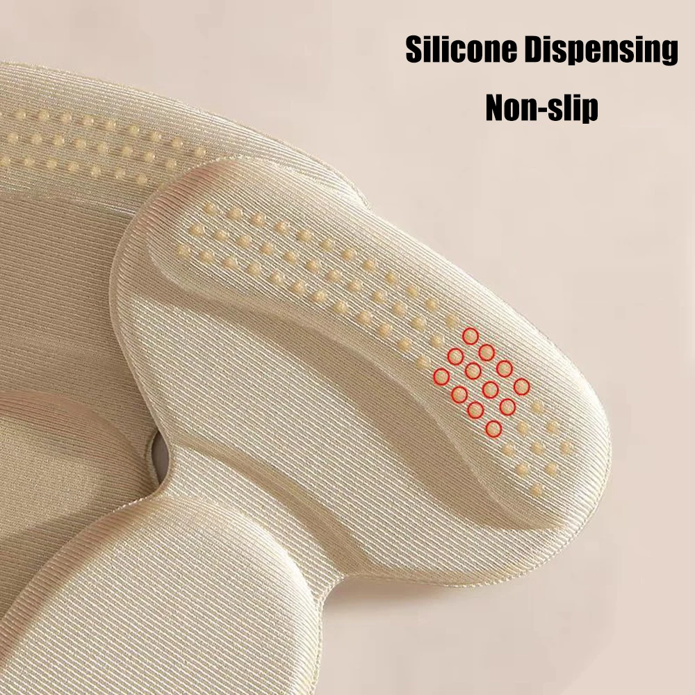 5 Pair Heel Cushion Pads for Shoes Insoles for Women High Heels Liner Grip Insert Heel Pain Relief Pad Shoe Size Reducer Filler