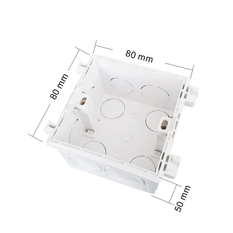 

Wall socket Telephone socket, weak current socket,coaxial wall mounted output panel socket, crystal tempered glass 86 * 86mm