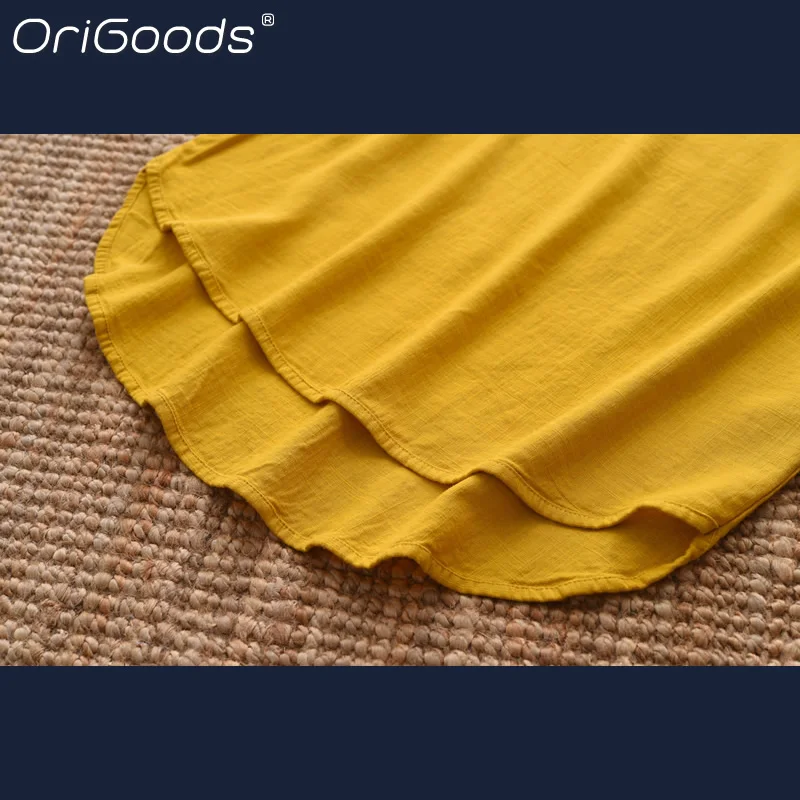 Женская льняная блузка без рукавов свободного покроя | одежда