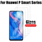 3 шт. закаленное стекло для huawei p smart z plus pro 2018 2019 защитное стекло Защита экрана на psmart p smar smat стекло для смартфона