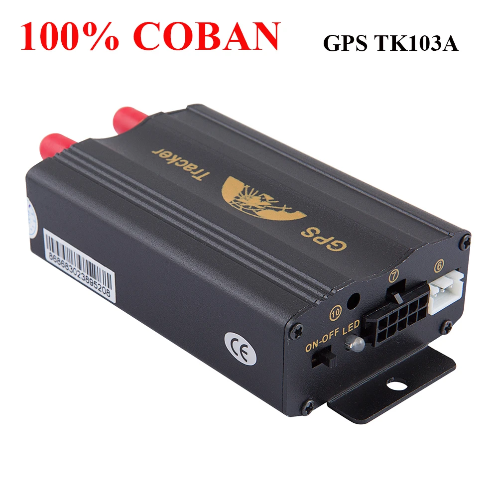 Бренд Coban Gsm/gprs отслеживающий автомобильный gps-трекер Tk103a Tk103 Gps103a трекер в реальном времени датчик удара двери Acc сигнализация