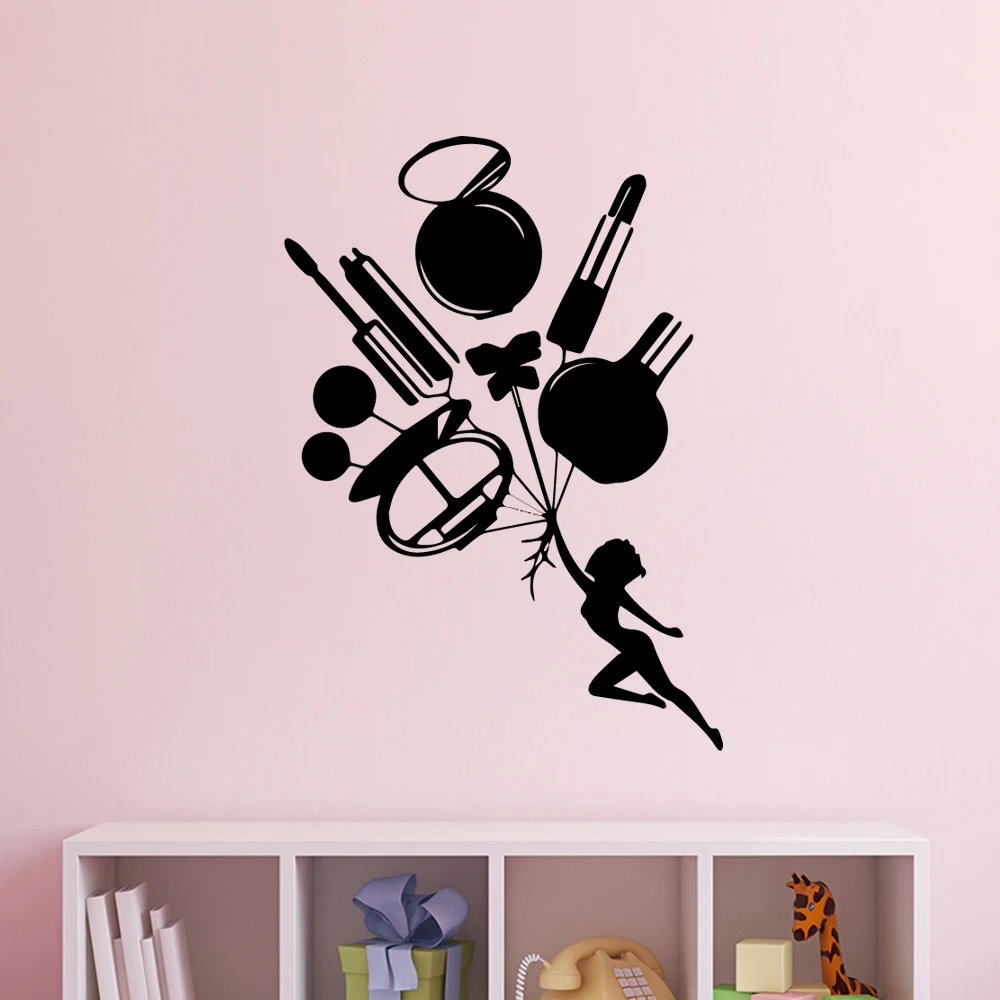 Художественная Косметика настенные наклейки на стену ПВХ материал для гостиной