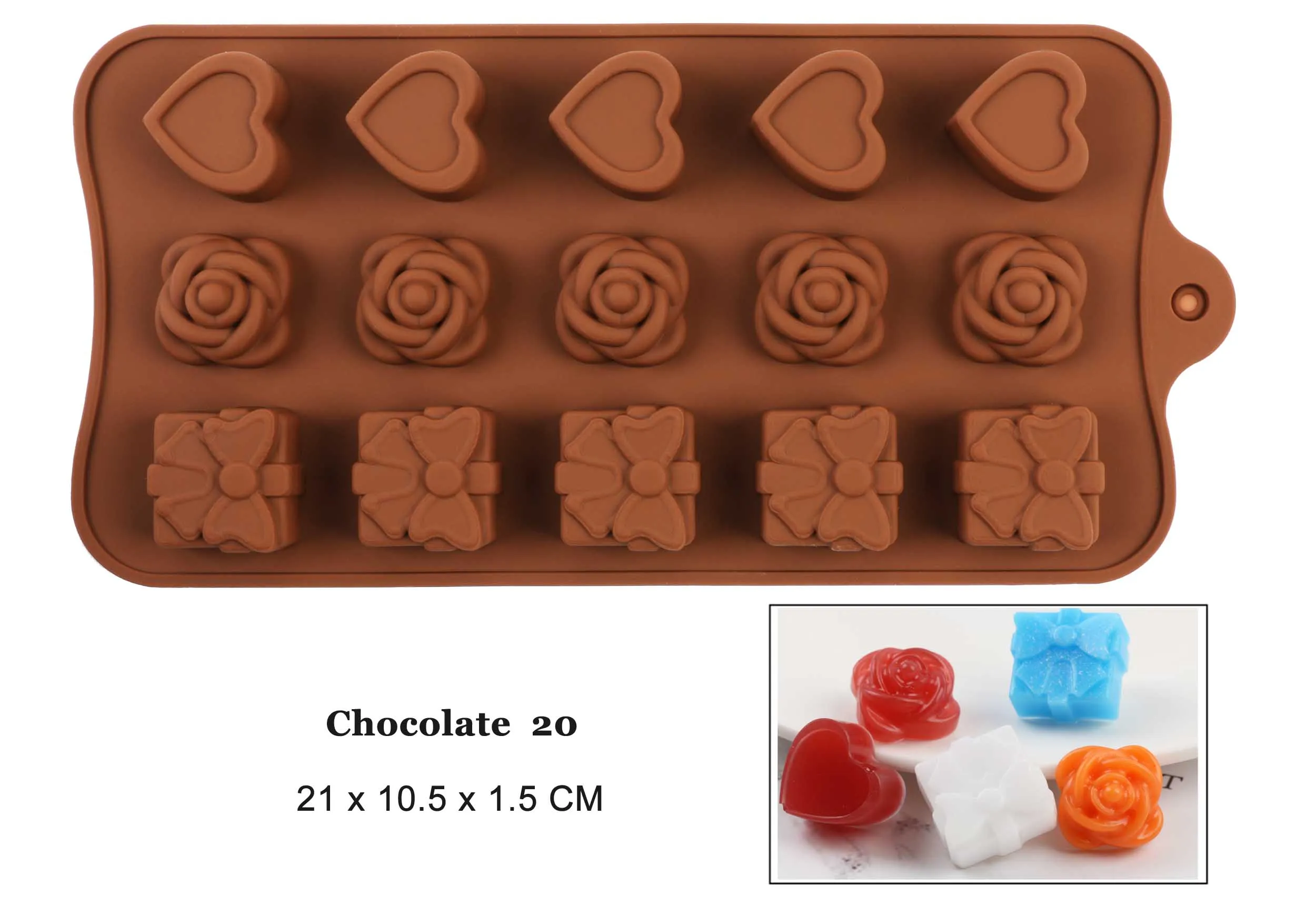 Ailehope Silicone chocolate molds love flower shape silicone Candy mold baking cake decorating tools DIY 3D | Дом и сад