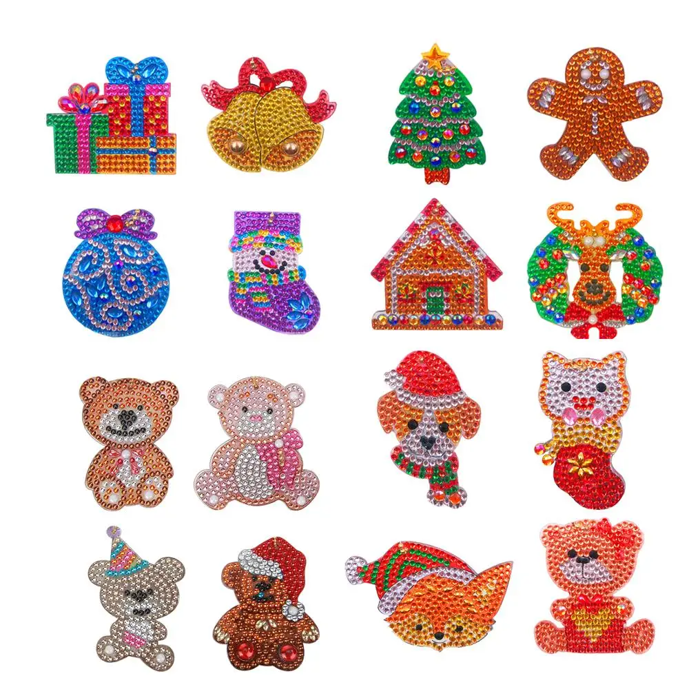 DIY Алмазный брелок специальная форма полная Алмазная картина брелки вышивка