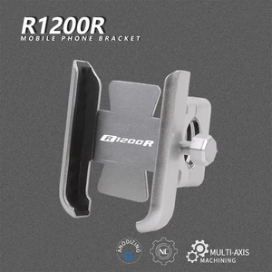 for bmw r1200r r 1200 r 2007 2019 motorcycle mobile phone bracket aluminum handle bar gps stand holder parts accessories free global shipping