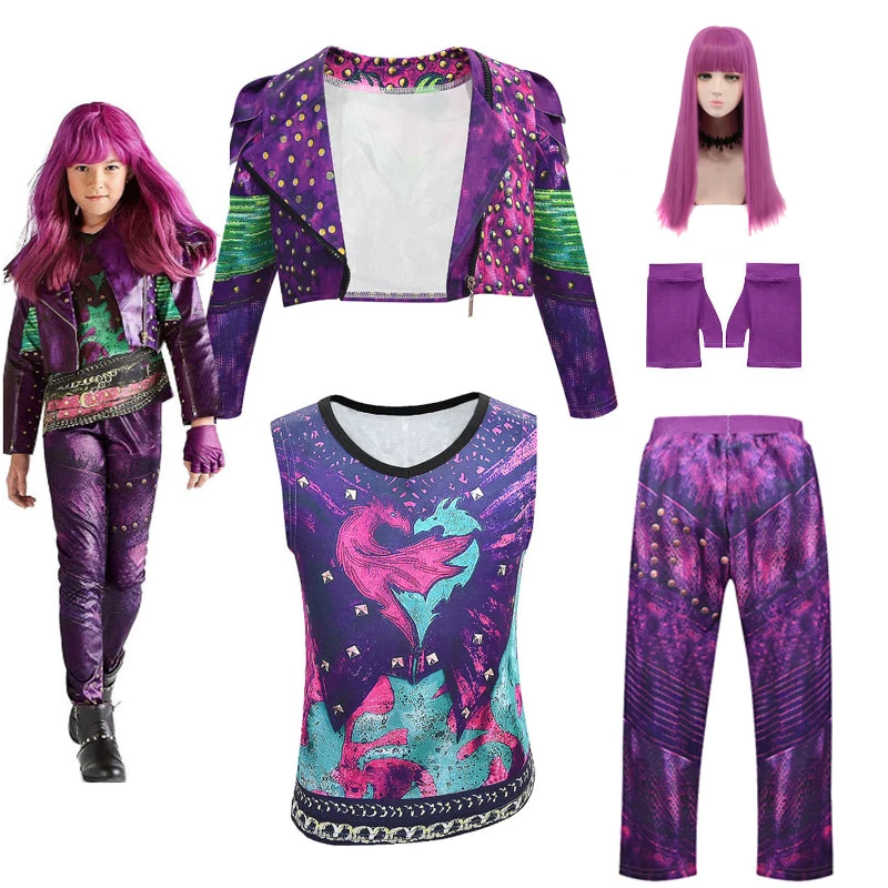 2020 костюмы на Хэллоуин анильские потоки 3 куртка парик детские штаны для ролевых