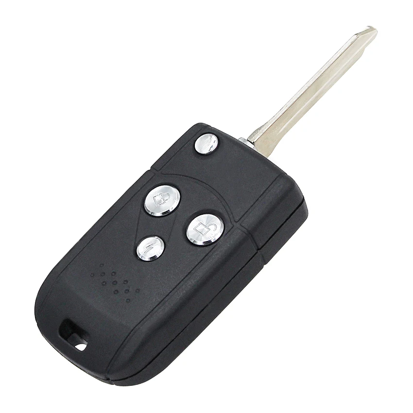 3 кнопки Модифицированная Складная откидная оболочка ключа дистанционного