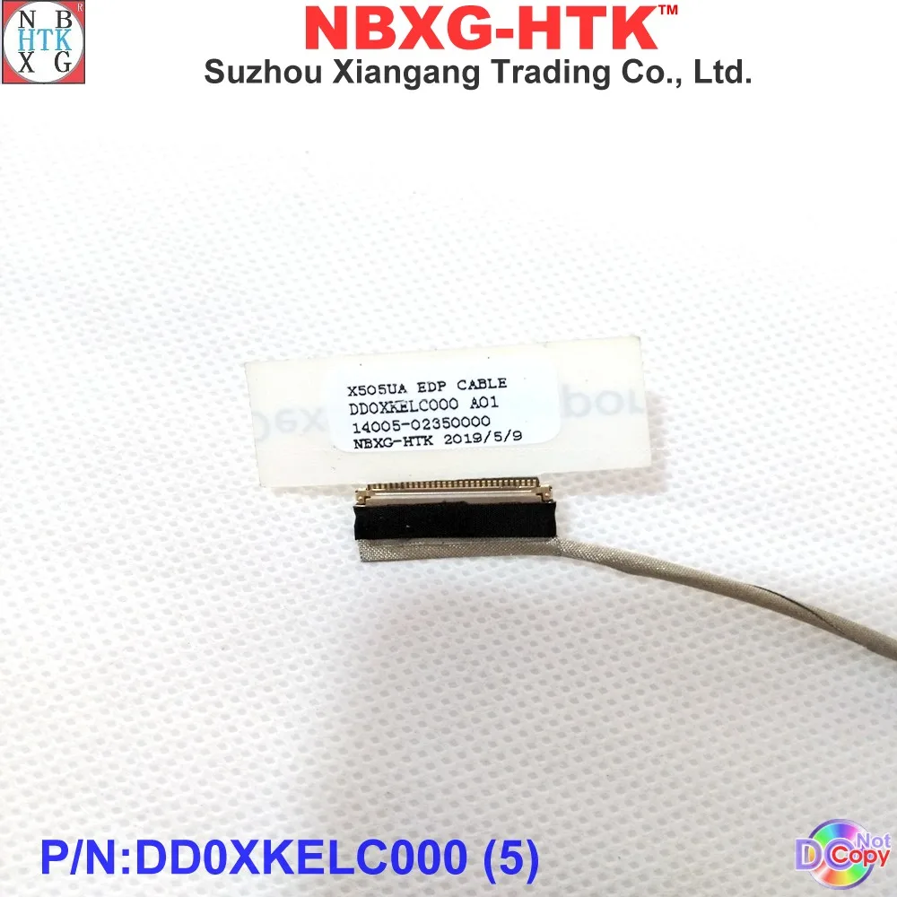 Новый оригинальный кабель для ЖК-экрана ноутбука ASUS X505UA K505B K505BP9420 DD0XKELC000 14005-02350000