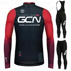 Новинка 2021, осенний комплект одежды GCN для велоспорта с длинным рукавом, Мужская одежда для велоспорта, Трикотажные изделия для горного велосипеда, униформа для дорожного велосипеда
