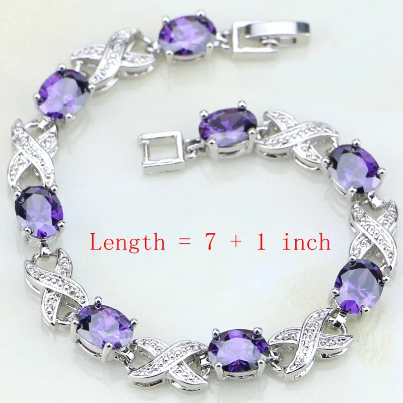 Комплект из колье и серёг серебра 925 пробы с фианитом|jewelry sets for women|silver jewelry setsterling