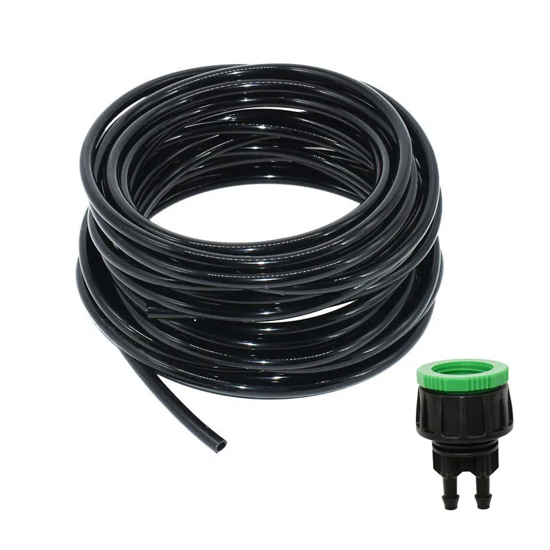 Шланг для полива сада 1/4 гибкий шланг системы 4/7 переходник 20 м 30 м|watering pipe|hose