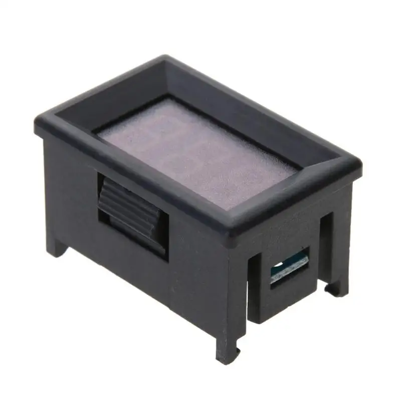 Мини вольтметр тестер цифровой измеритель напряжения светодиодный дисплей