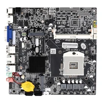 hm65 all in one computer motherboard itx edition type pga988 ddr3 memory on board vgahdmi compatiblelvds interface