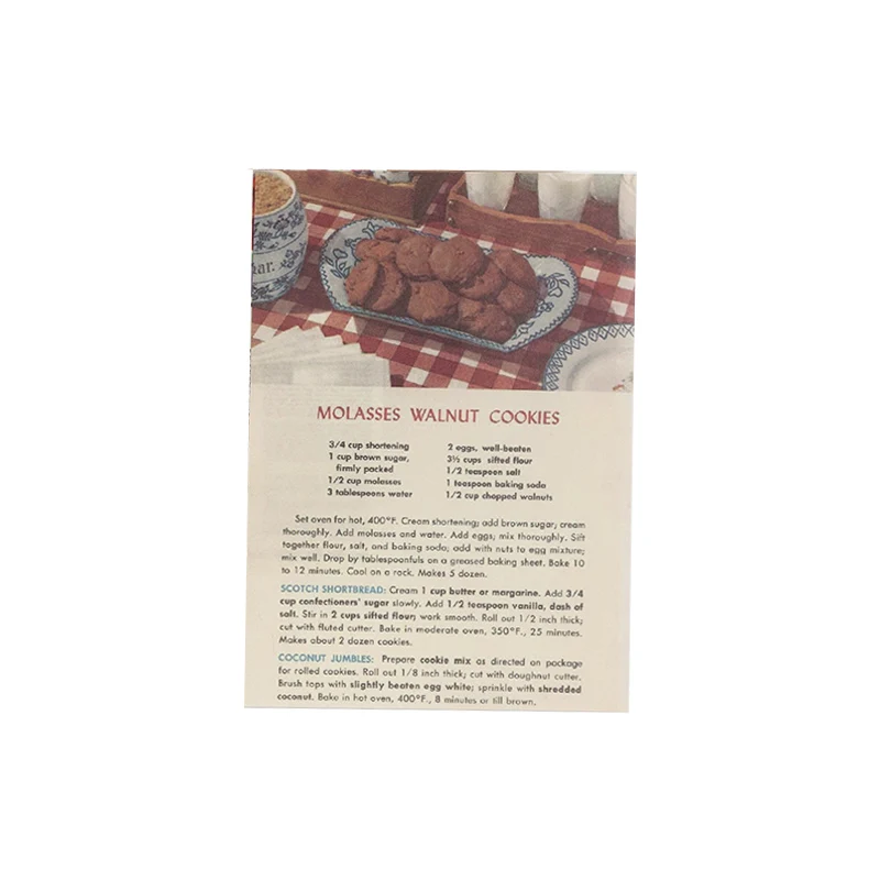 Десертного рецепта Материал Бумага мусор Журнал Планировщик ремесло наклейки