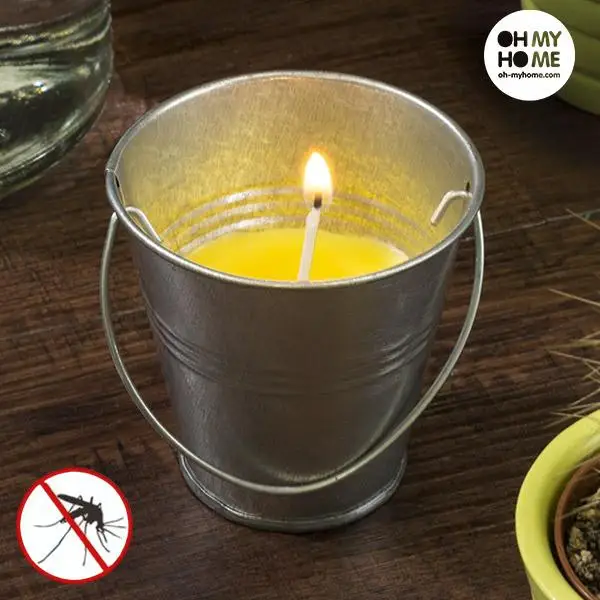Цитронеллы ведро лампы в форме свечи|Репелленты| |