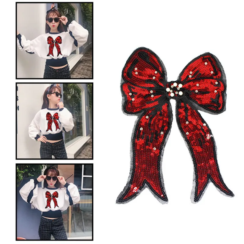 Локомотив одежда Diy цветок патч Панк Рок Стиль Уличная культура значок 310 мм бант