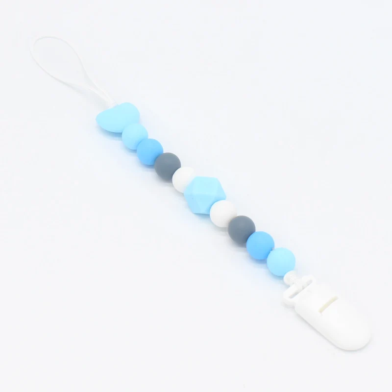 Силиконовый Прорезыватель для зубов из бусин цепочка прорезывания Детские
