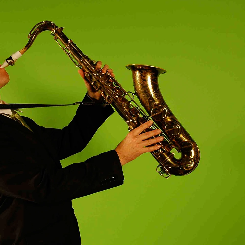 

Accessories Alto Neck Belt Saxophone Strap Adjustable Padded Single Shoulder Instrument Artificial Leather Tenor With Hook Soft