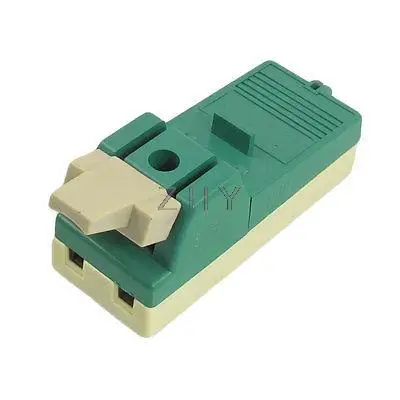 Зеленый пластиковый AC 220V 16A 2 полюса открывания нагрузки нож переключатель Casde |