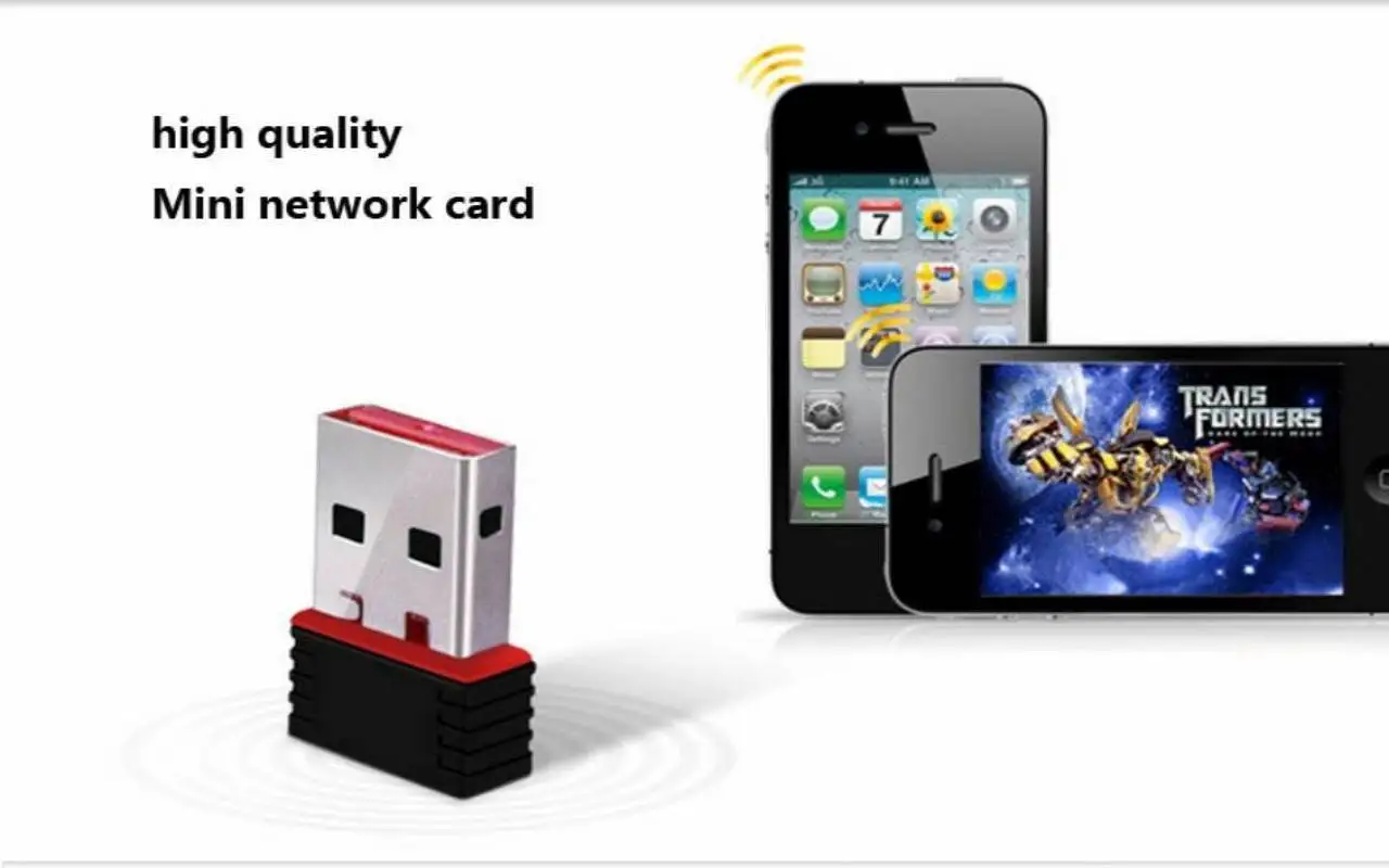 Беспроводная сетевая мини-карта TEROW 150M Wi-Fi адаптер 2 4G WLAN Rali7601 USB2.0 2dBi IEEE802.11n/b/g для