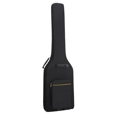 Electric guitar bag Футляр для электрогитары бас народная сумка водонепроницаемый плотный 10 мм рюкзак аксессуары для бас-гитары Запчасти для переноски Гига Ткань Оксфорд Два молнии - Цвет: Electric guitar bag