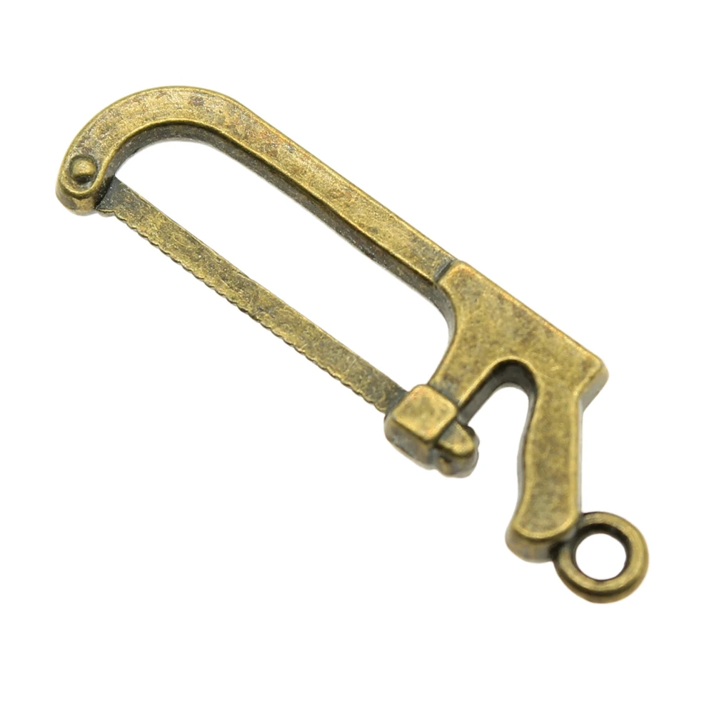 Подвески в виде пилы 20 шт. 30x9 мм для изготовления ювелирных изделий своими руками подвески в античном бронзовом цвете Подвески Ювелирные компоненты