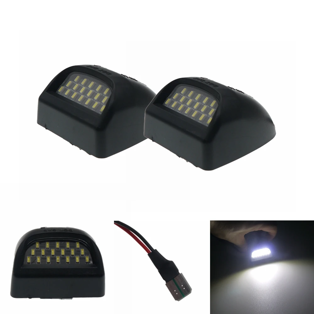 1 шт. автомобильный Грузовик 18-SMD подсветка номерного знака для Chevrolet Chevy Silverado