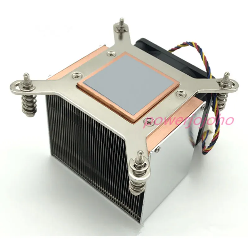 2U server active cooler industril computer CPU Fan Cooling Heatsink for LGA2011 Copper plus aluminum side-blown 4pin | Компьютеры и