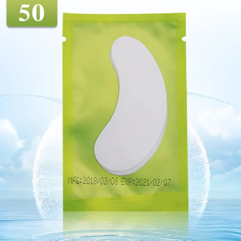 50 Pairs GJLash 30/50/100/200 пар/лот наращивание ресниц накладки для глаз под патчи для ресниц наращивание ресниц макияж инструменты поддержка OEM для наращивания ресниц наращивание ресниц - Цвет: 50 Pairs