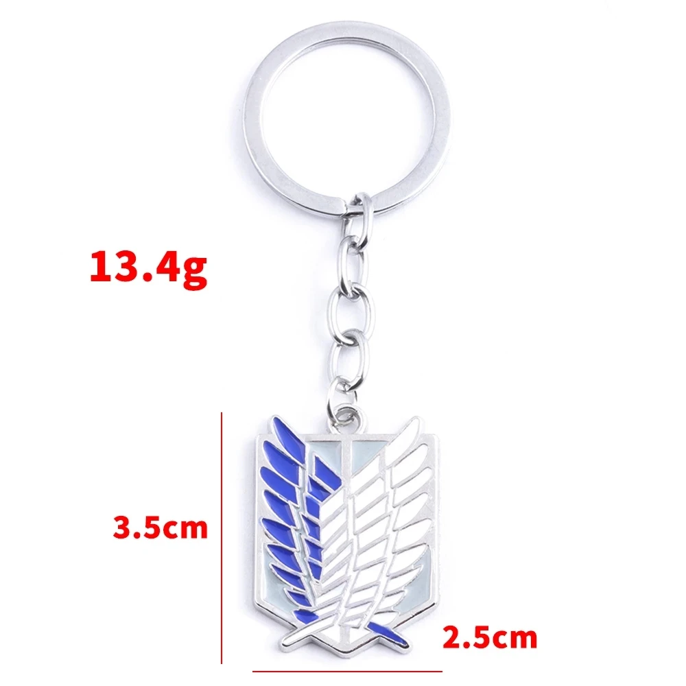 

SG Anime Attack On Titan Necklace Wings of Liberty Freedom Scout Regiment Legion Survey Recon Corp Badge Pendant Fashion