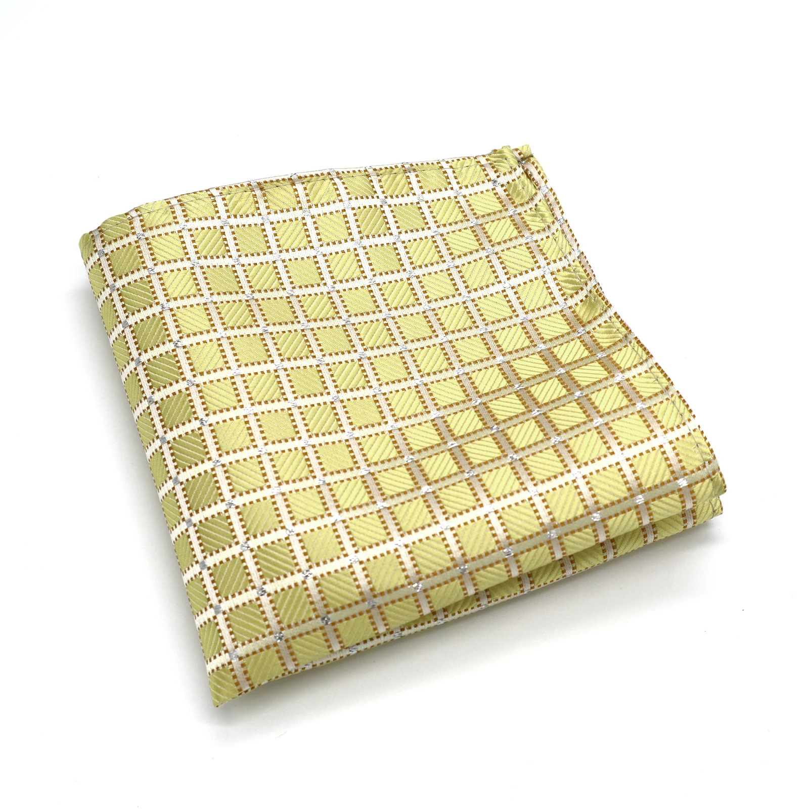 F050 PLAIDS 41-60 популярные мужские шелковые носовые платки с цветочным узором пейсли в полоску, в горошек, карманные квадраты для костюмов, курток, свадеб, вечеринок, бизнеса - Цвет: F050 PLAIDS