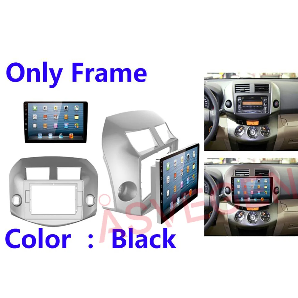 Auto Car Frame For Toyota RAV4 2006-2012 10" Car DVD Player GPS Navigation Headunit Multimedia Audio Radio Tape Recorder  - buy with discount