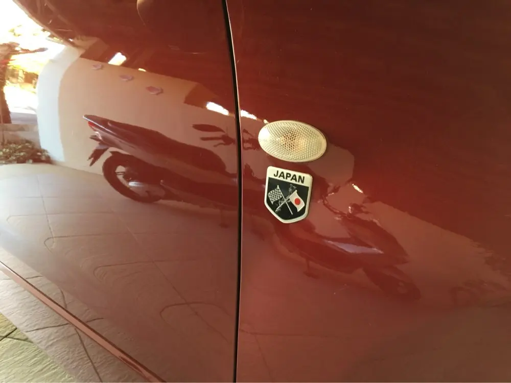 Японский флаг эмблема значок автомобиля Стайлинг мотоцикла Наклейка для KAWASAKI