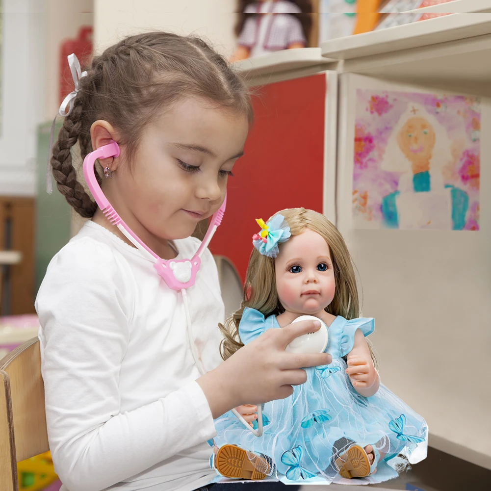 Реалистичная мягкая силиконовая кукла-младенец 22 дюйма |