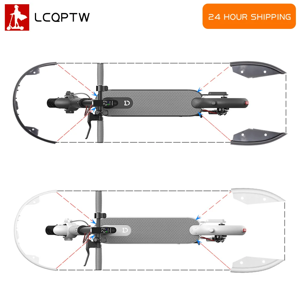 

Bumper Protective Body front and back Strips Sticker Tape for Xiaomi Mijia M365 MI M365 Electric Scooter Parts Skateboard