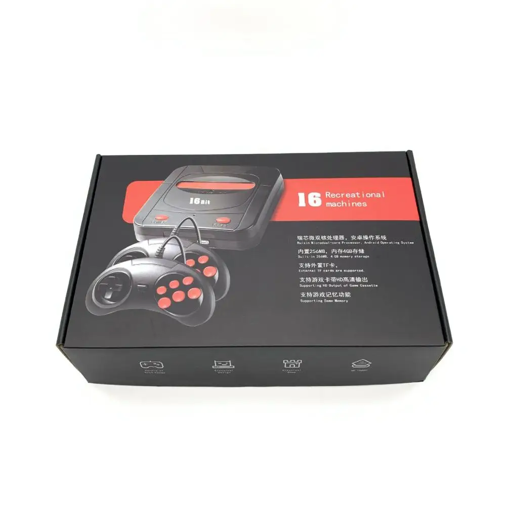 Ретро Genesis 16 битная мини игровая консоль FC home HDMI Аркада NES Sega ручка Мобильная