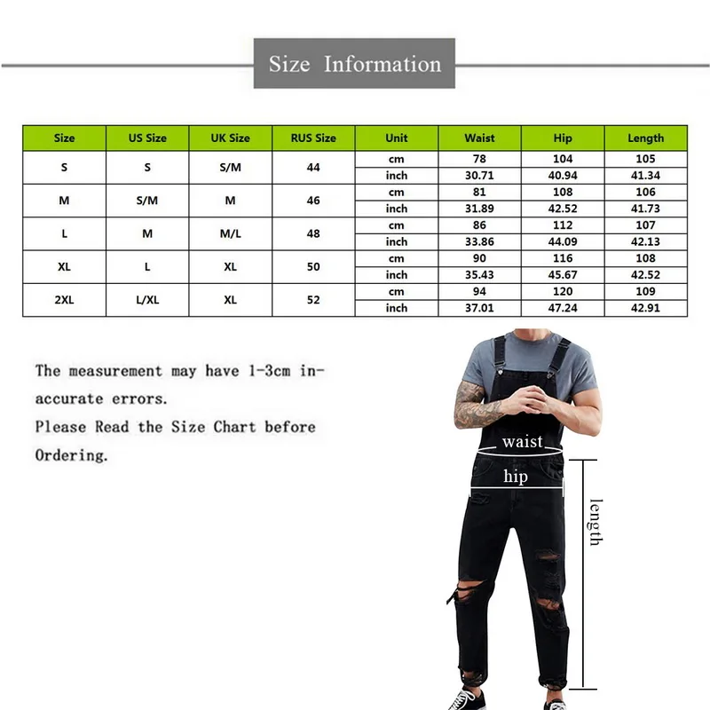 ADISPUTENT2019 Новая мода Для Мужчин's Рваные джинсы комбинезоны Марка New Fashion Hi Street