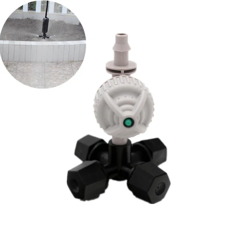 

Разбрызгиватель садовый черный, с соединителем 1/4 дюйма, 20 шт.