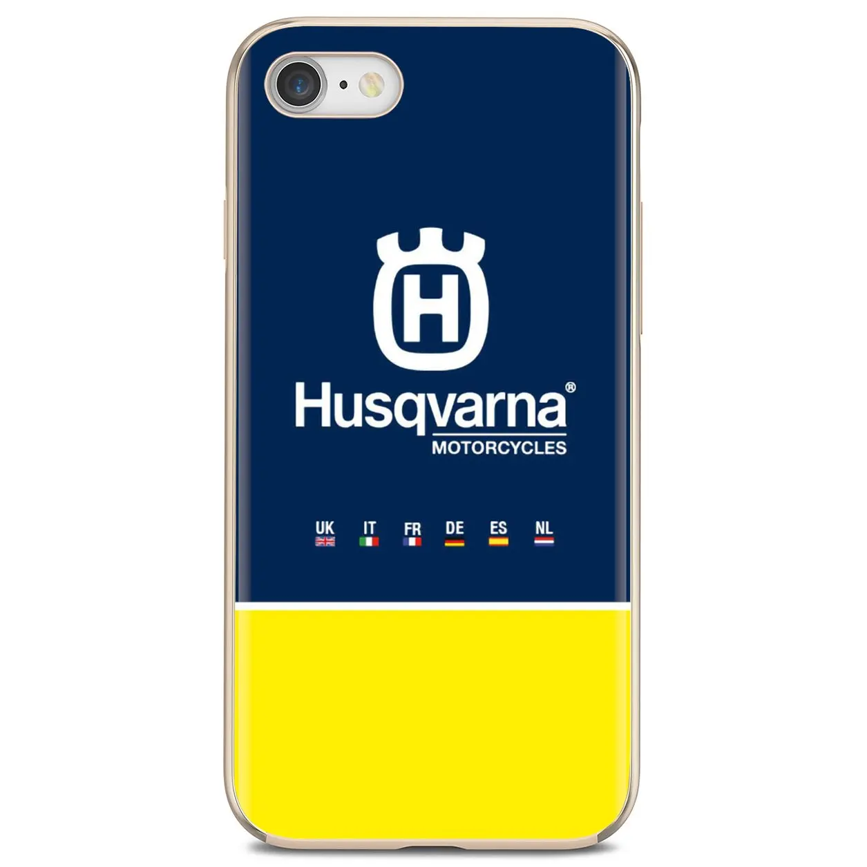 Мотоциклетные брендовые Husqvarna для iPod Touch iPhone 10 11 12 Pro 4S 5S SE 5C 6 6S 7 8 X XR XS Plus Max 2020 Мягкий