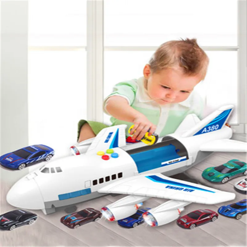 Новая музыкальная история симулятор трек инерции детская игрушка самолет